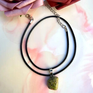 Natural Stone Pendant Necklace